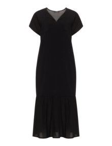 Doris Streich Mixed material dress Black