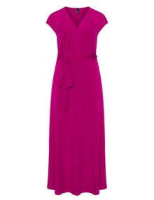 Manon Baptiste Jersey maxi wrap dress Pink