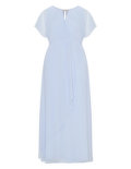 Full-length chiffon gown