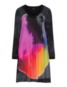 Twister Printed jersey top Anthracite / Multicolour
