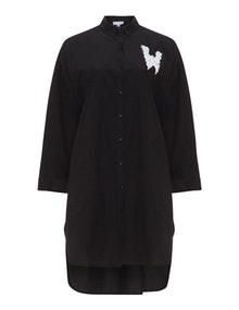 Miss Y by Yoek Sequin embellished blouse  Black
