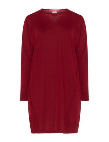 Marina Rinaldi Sport Wool-blend jumper  Bordeaux-Red