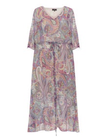 Vento Maro Paisley print maxi dress Multicolour