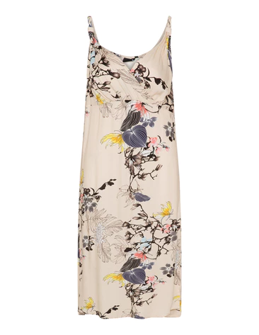 Zizzi - All over print maxi dress 