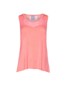 Marika Mesh insert sports top Apricot