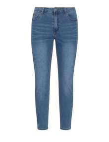 LOST INK Washed out effect skinny jeans Blue