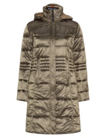 Polarbear Hooded quilted jacket Khaki-Green