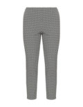 Narrow jacquard trousers