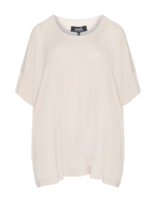 navabi Oversized jersey top Beige