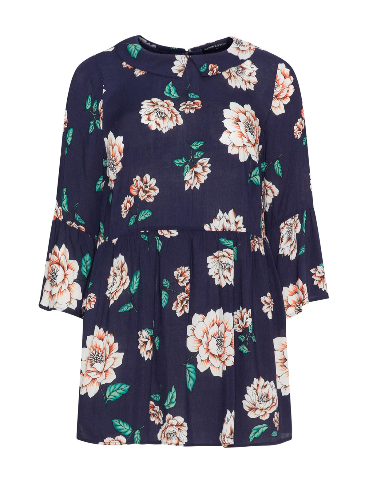 Manon Baptiste - Floral flared blouse