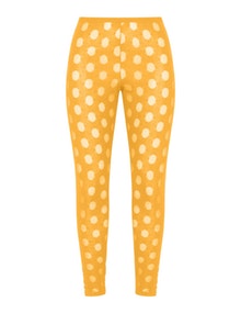 Boris Textured polka dot leggings  Yellow