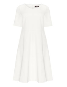 navabi Crêpe summer dress Cream