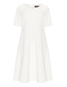 navabi Crêpe summer dress Cream