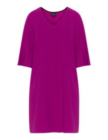 Live Unlimited London Crepe dress  Pink