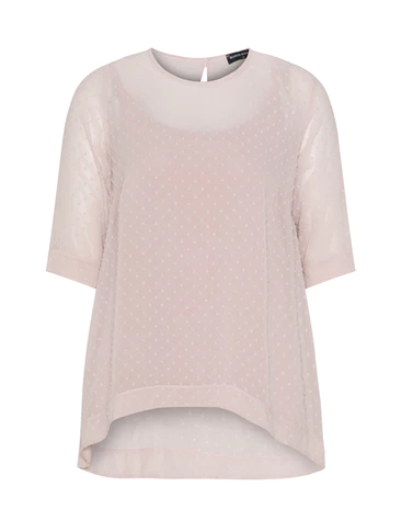 Manon Baptiste - Spotted chiffon top