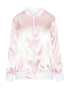 Club One Satin bomber  Pink