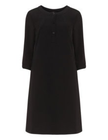 Jo and Julia Flared dress Black