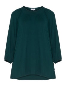 Zhenzi Smock top  Dark-Green