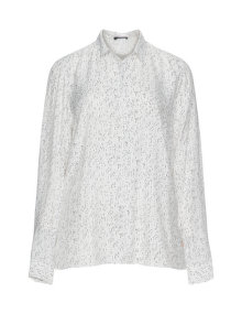 Frapp Printed shirt White / Anthracite