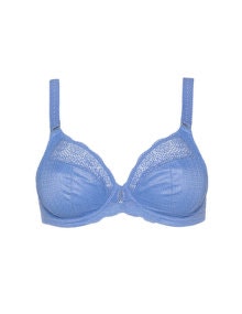 Elomi Crochet lace underwired bra  Light-Blue