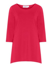 Peter Luft Polka dot print jersey top  Red / Pink