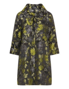 Verpass Floral jacquard jacket Black / Yellow