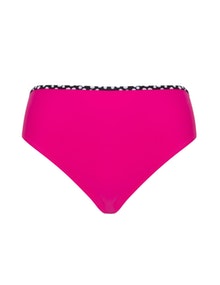 Simply Be Swim Spot trim bikini bottoms Pink